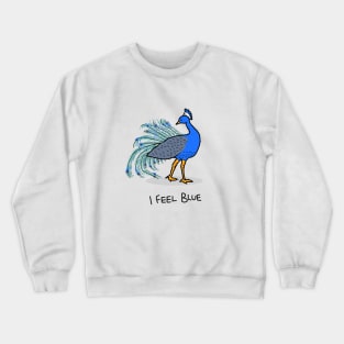 Grumpy Peacock Crewneck Sweatshirt